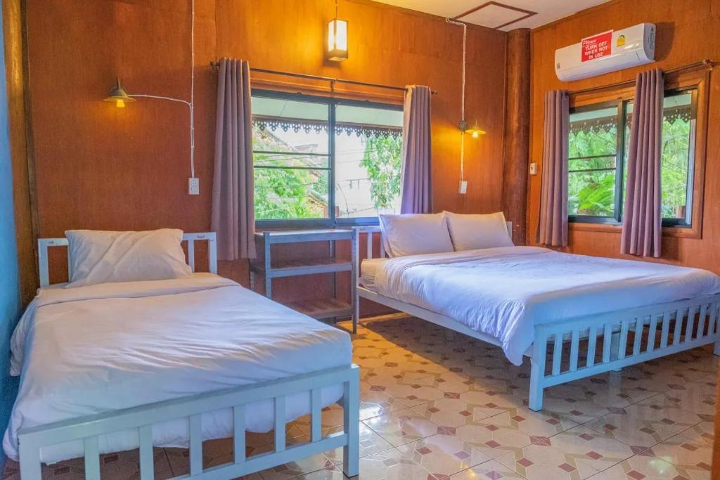Hostel Happy House Backpackers Pai Exterior foto