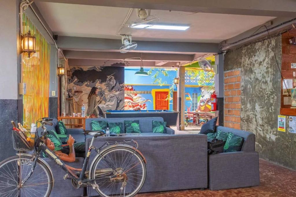 Hostel Happy House Backpackers Pai Exterior foto