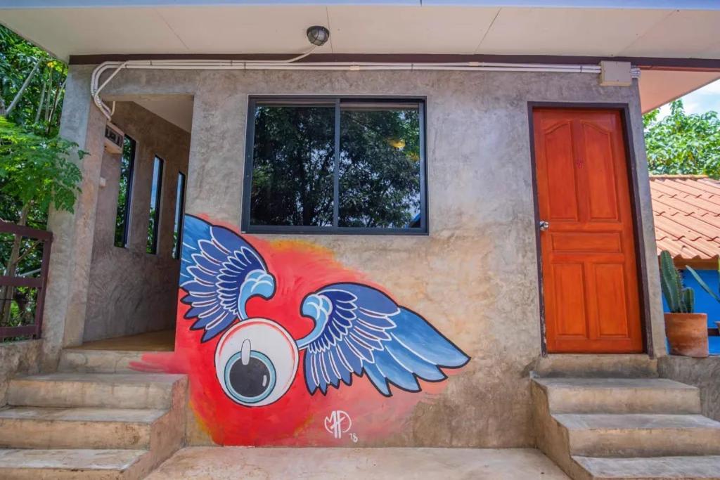 Hostel Happy House Backpackers Pai Exterior foto